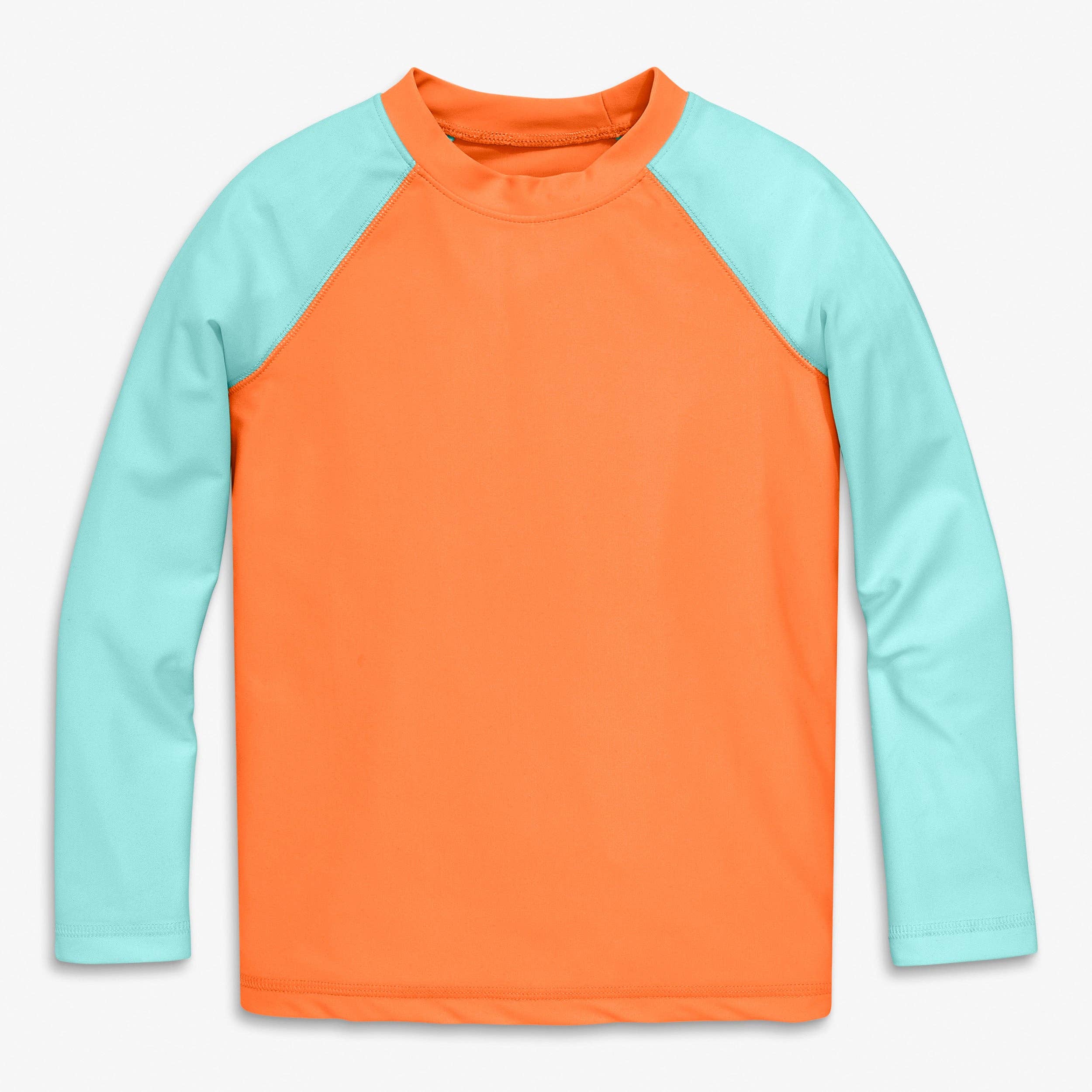 Kids Long Sleeve Baseball Rash Guard - Primary