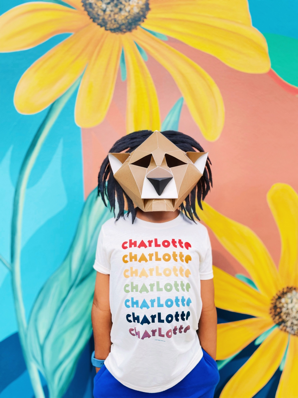 Rainbow City Tee - CHARLOTTE