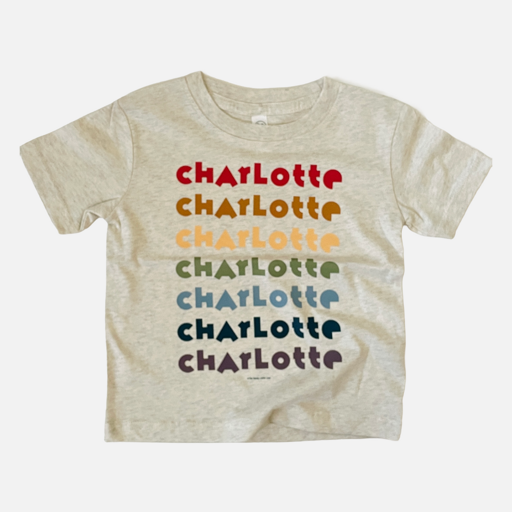Rainbow City Tee - CHARLOTTE